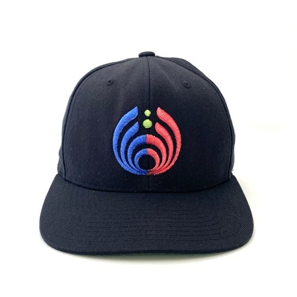 Bassnectar ALL COLORS Rainbow Bass Drop Flat Brim Hat - Picture 2 of 9